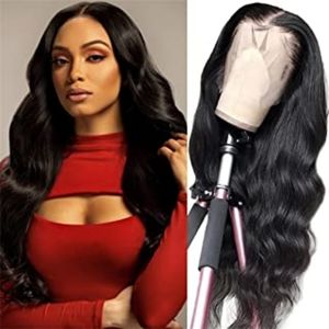 13x4 Lace Front Wig 100% Body wave Remy Human Hair Hd Transparent Hair 24 inch